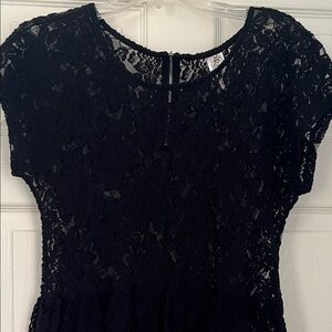 Ransom black lace blouse